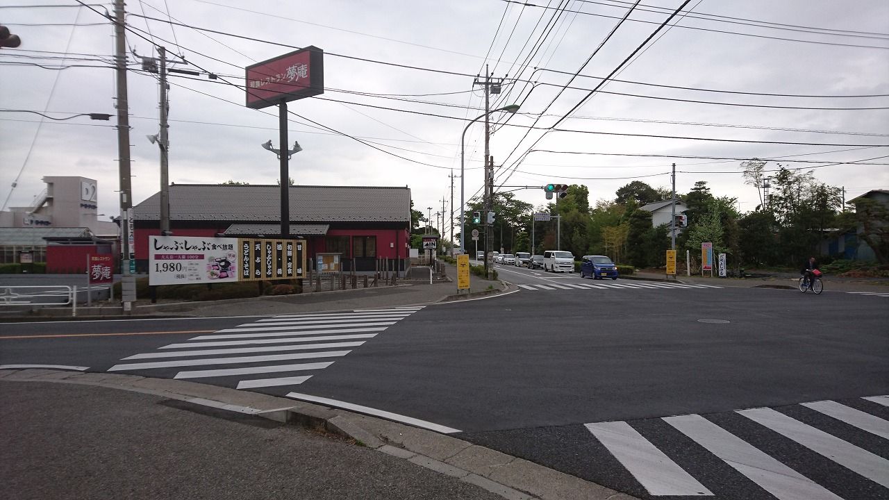 ここから市川駅まで自転車で