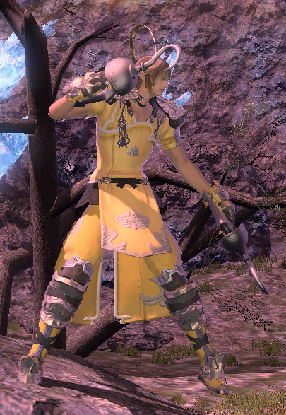 新生ff14 モンクジョブクエスト50廃王の帰還 Pinky Honey