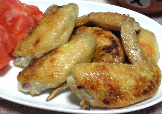 鶏手羽先と鶏手羽元の塩焼き Pinky Honey 鶏手羽先と鶏手羽元の塩焼き Pinky Honey