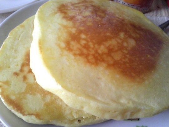 ホットケーキミックスで作る普通のホットケーキ Pinky Honey