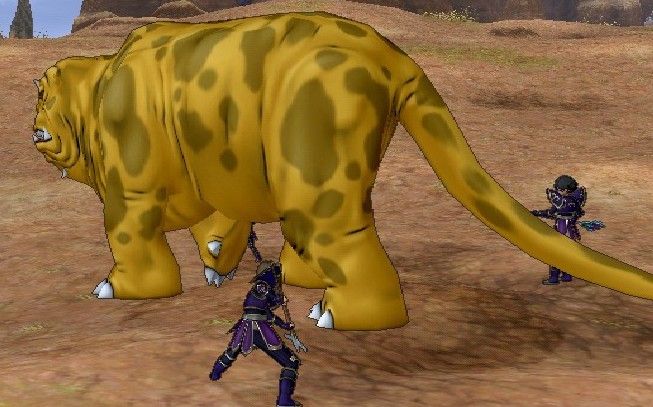 Dq10 過去東の荒野で太古のぬし狩り Pinky Honey