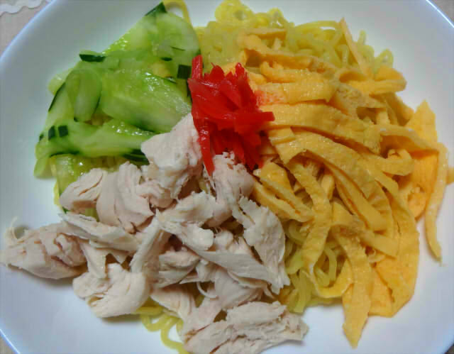 冬の冷麺 冷やし中華 Pinky Honey