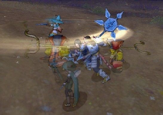 Dq10 ふぶきのオノ部隊で氷弱点の敵狩り Pinky Honey