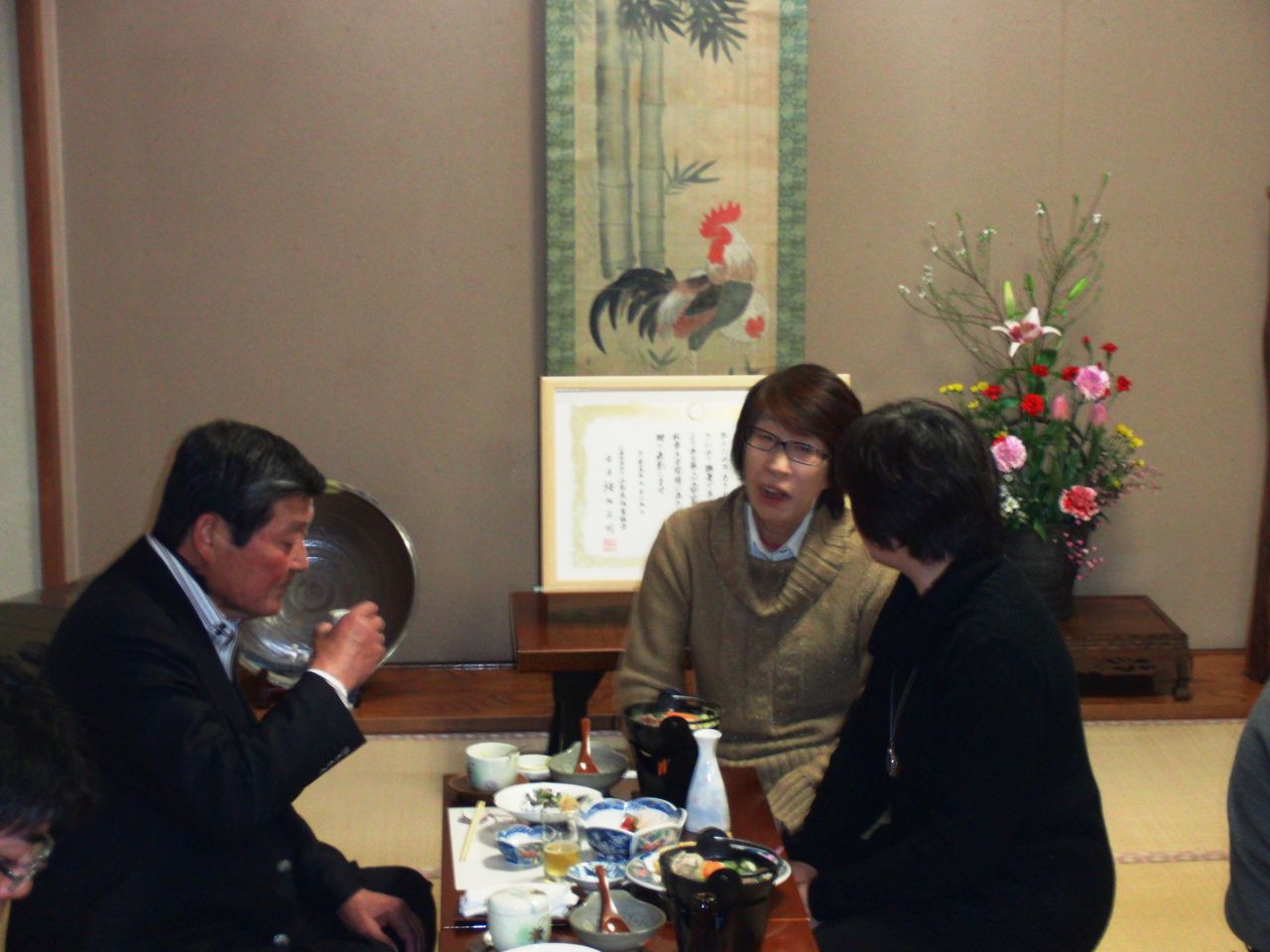 坂本前会長の祝賀会 峡北バスケットボール協議会のblog