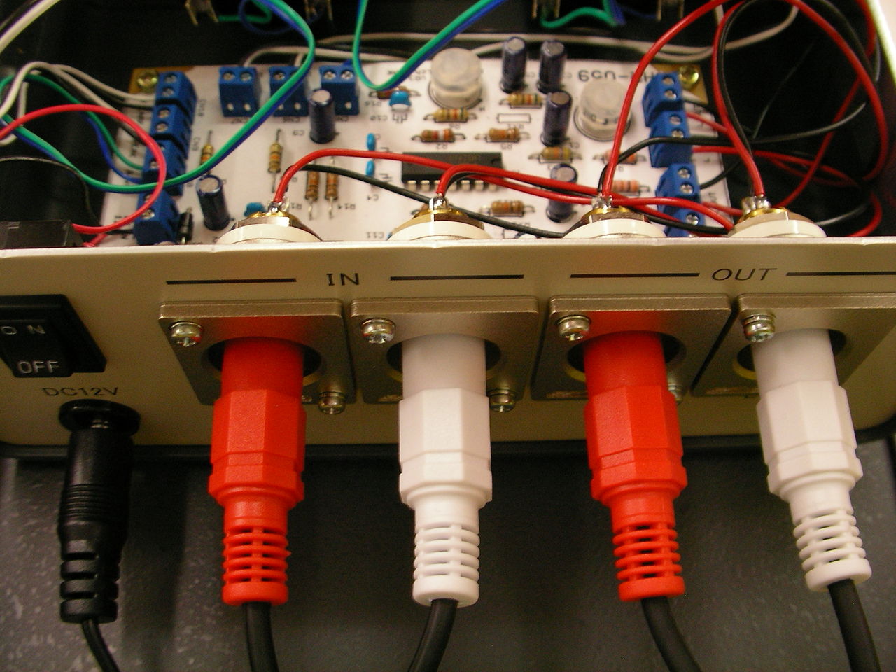 自作 ステレオVUメーター78号機