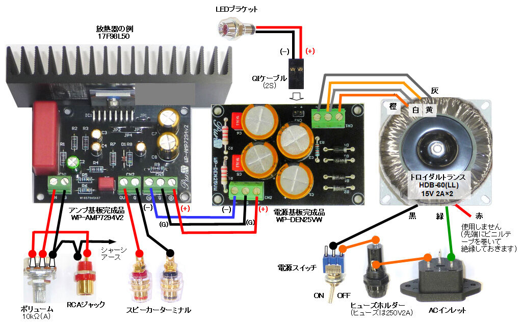 高音質&高出力パワーアンプの基板完成品を新発売しました : 共立