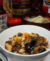 麻婆豆腐&茄子