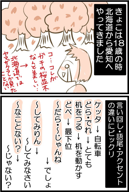 愛知の方言 って言わないんだ エッセイ漫画 お母さんはマンガ家