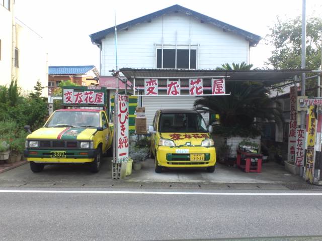 木更津なうっち 変な花屋