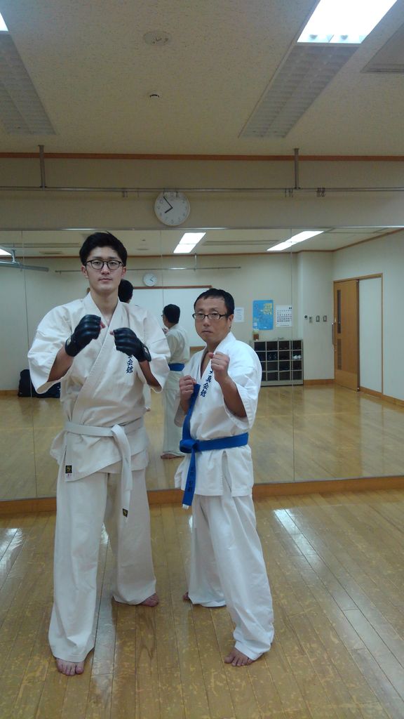 12月12日の下京区青少年活動センター道場 受けと構えと組手 京都市内 武道教育空手 天真会館