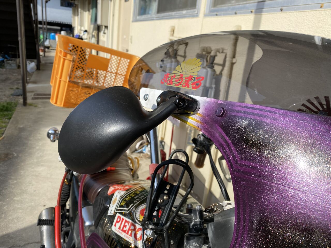 やっぱりダメだったこのミラー💢ロケットカウル編 : おじおばの