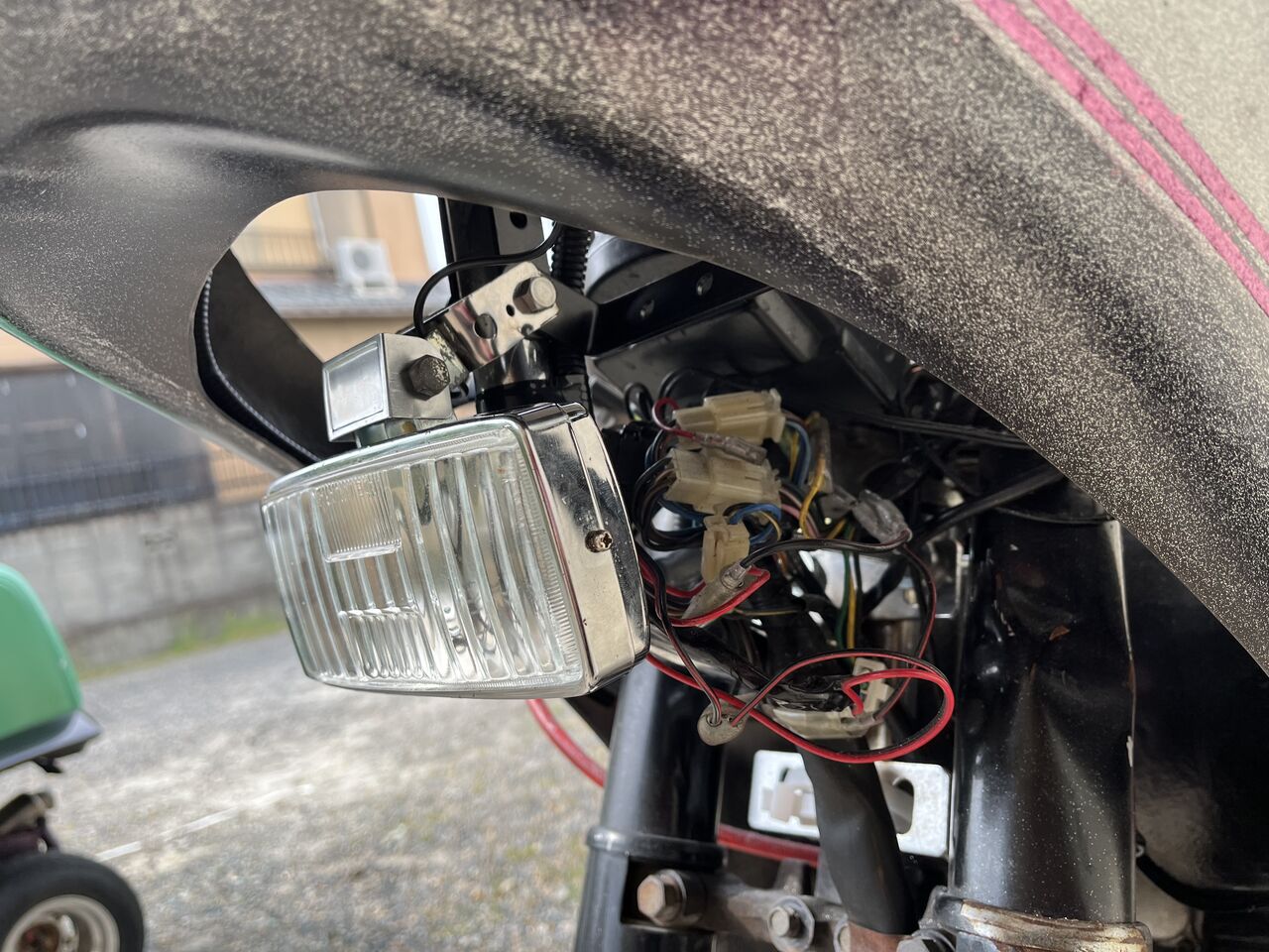 YD125 ロケットカウルにフォグランプ : きょうまるの奮闘記