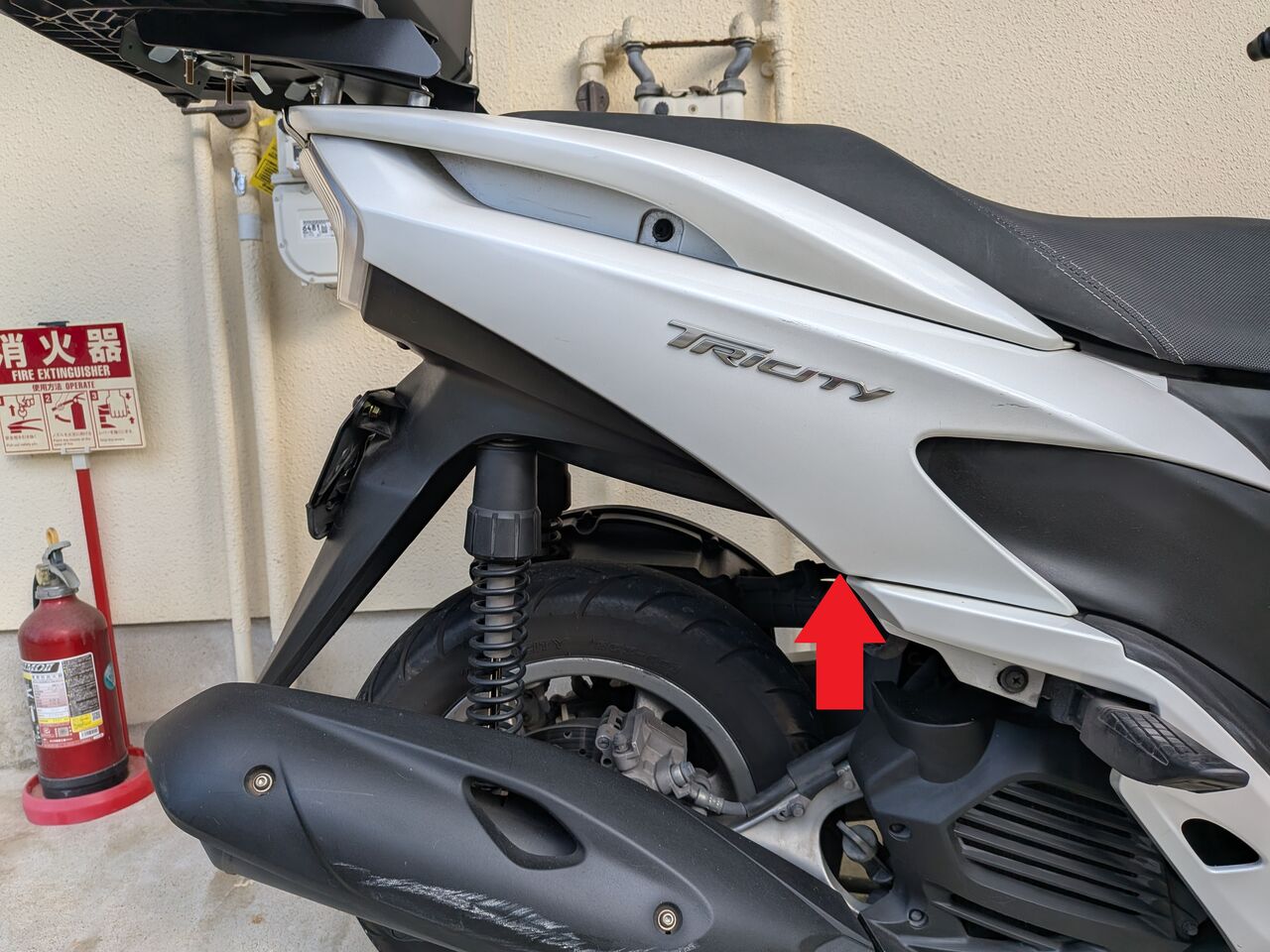 トリシティ125(EBJ-SE82J)アイドリング不安定を直す！レギュレーター 
