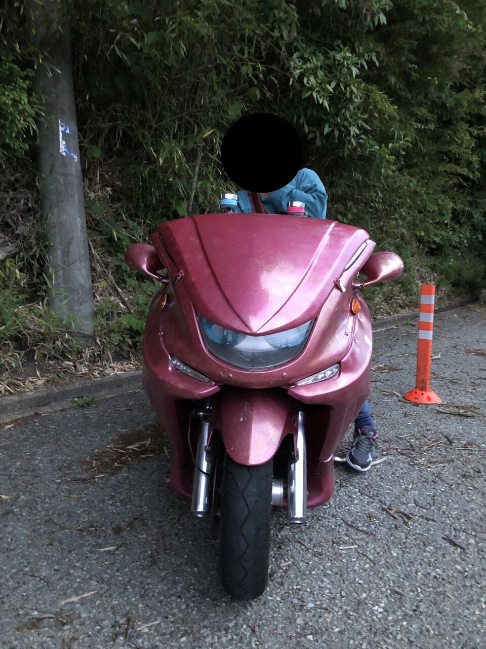 フュージョン純正部品は高いので・・・それと初見。。。 : おじ