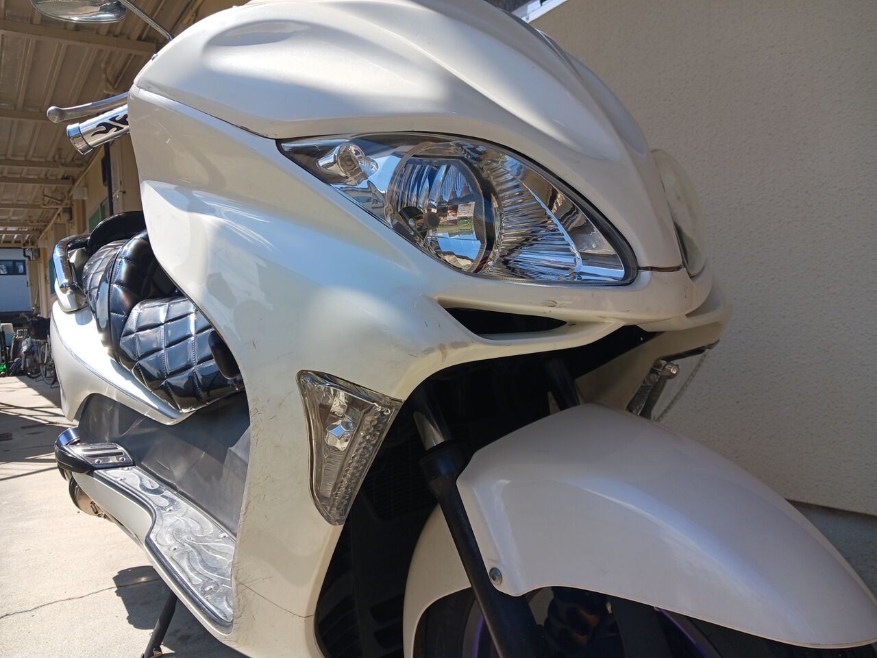 フォルツァ MF08 S.C.FACTORY製 S.C.フェイス フォルツァ MF08 フロントフェイスS.C Factory S.C.フェイス