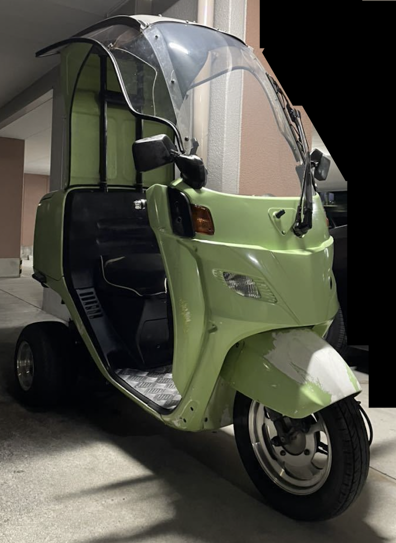 塗装したて！！TA02 ジャイロキャノピー