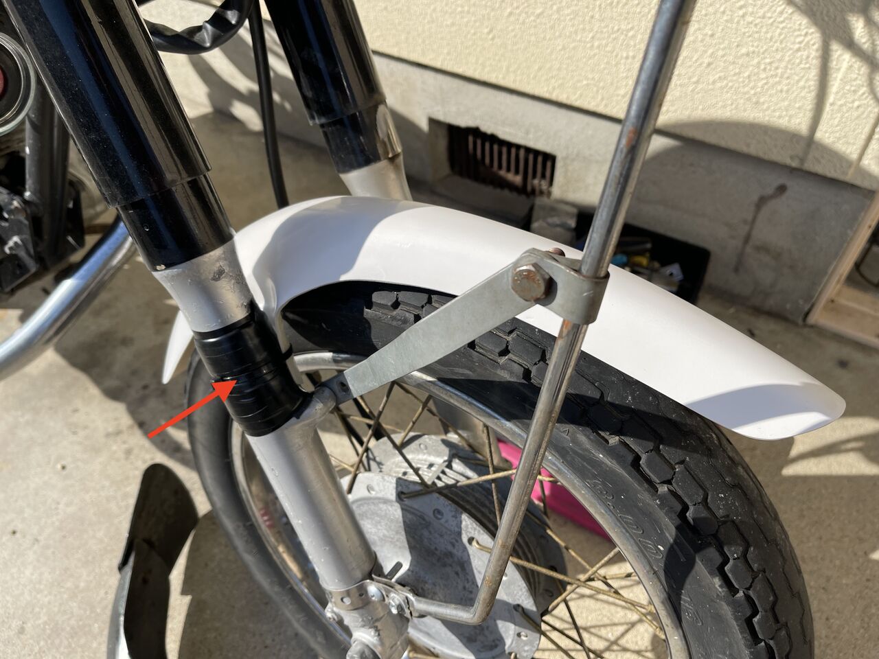 YD125 いよいよフロントフェンダーもFRP化！トンガリフェンダー 