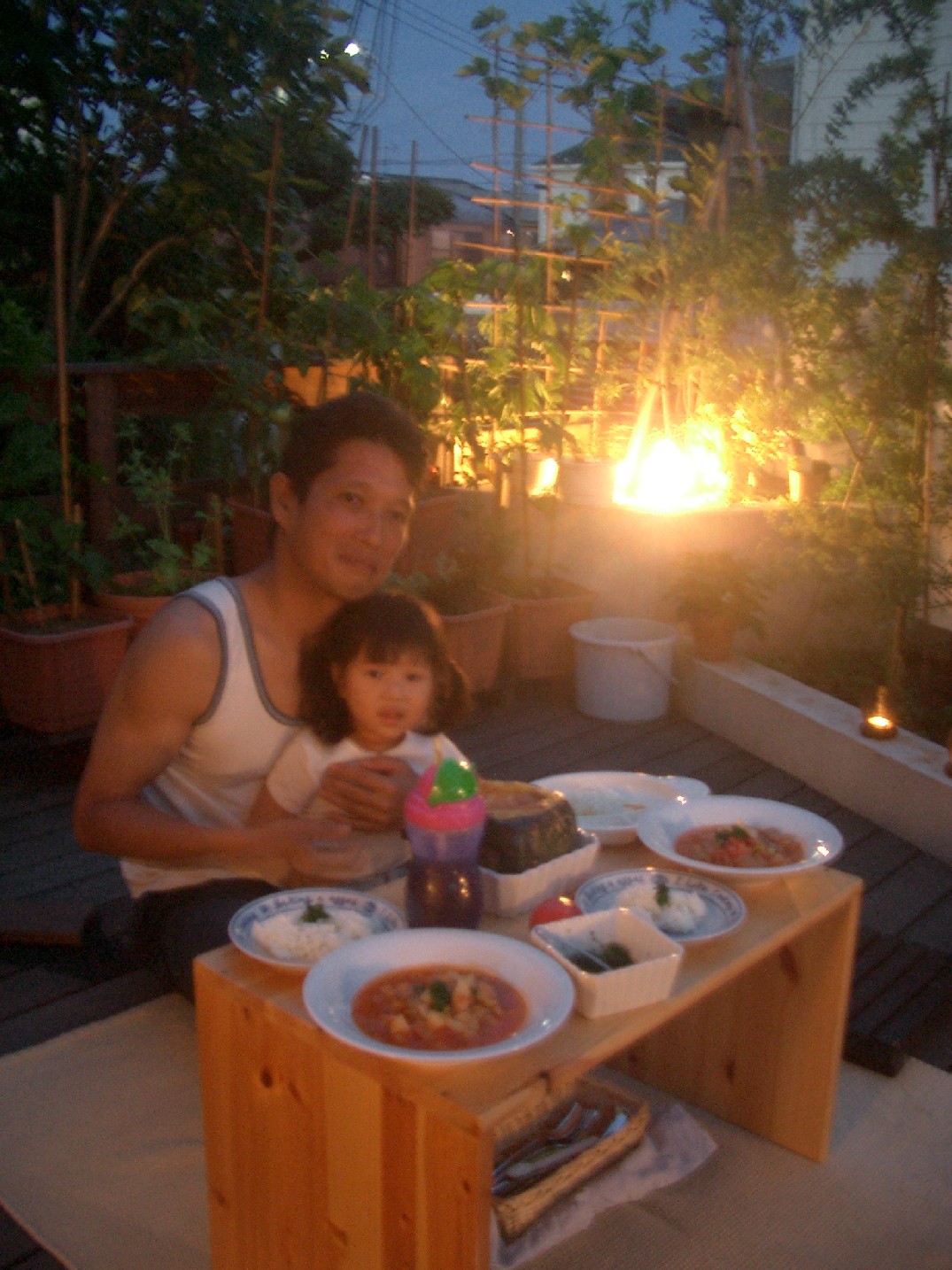 庭でご飯 A S House 庭でご飯 A S House