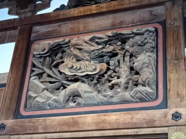 本堂欄間