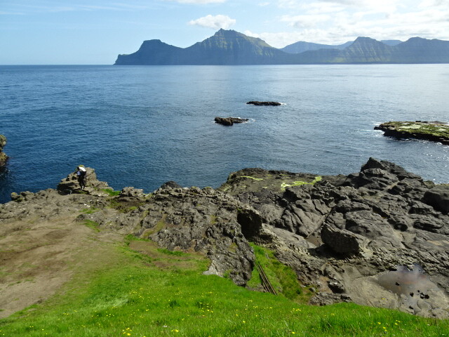 カルソイ島の断崖
