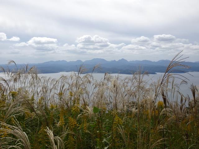 矢筈岳から見た串崎半島