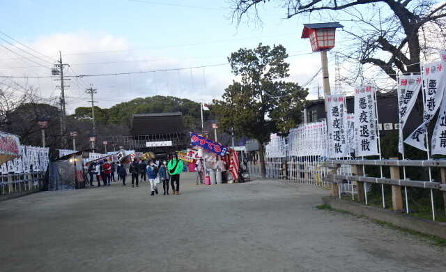 国府宮神社参道