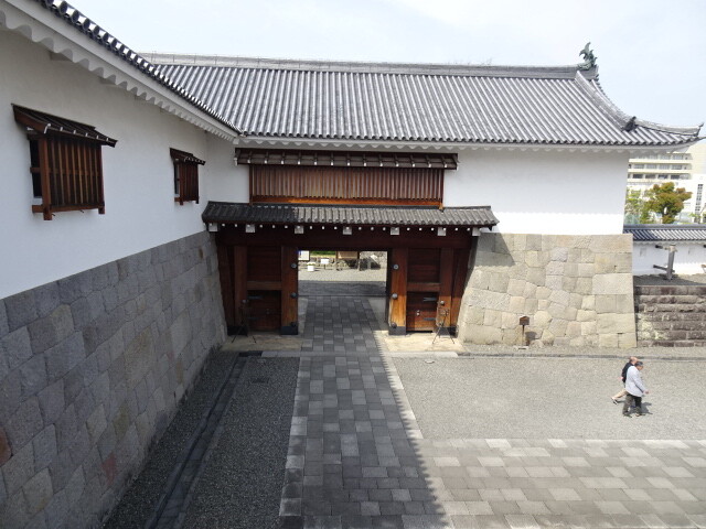 駿府城楼門南面