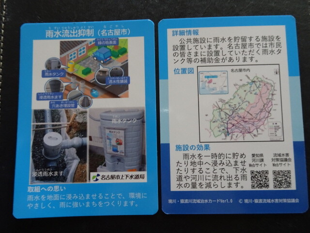 流域治水カード、境川