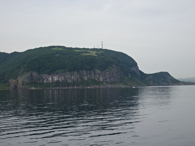 函館山のお尻の部分