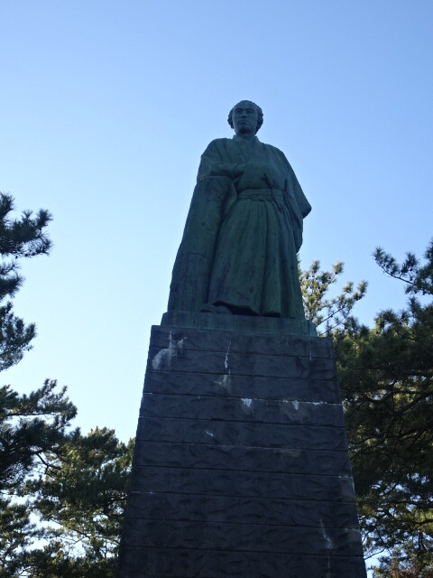 桂浜の龍馬像