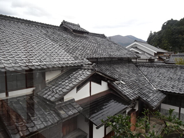 尾藤家台所部分の屋根