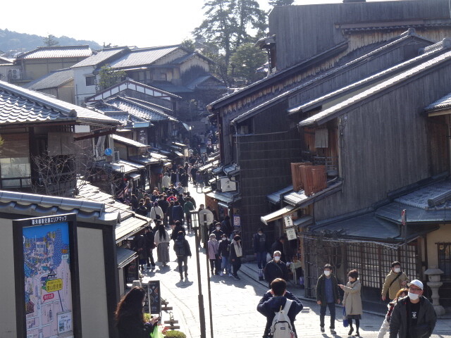 八坂のあたり