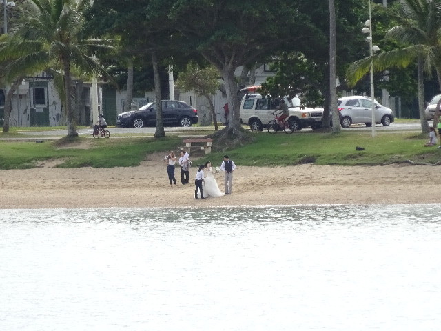 結婚式の写真撮り