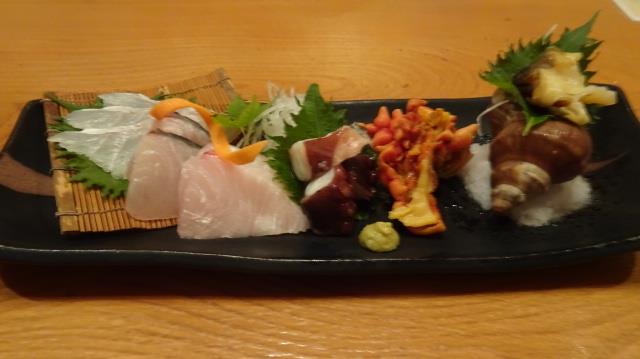 ツブ貝、蒸しホヤなど