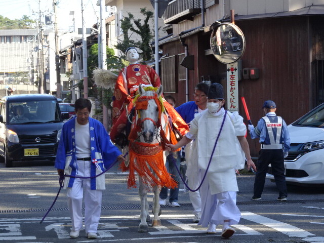 ひとつ物人形が戻ってきました。