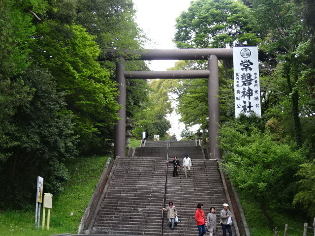 常磐神社へ