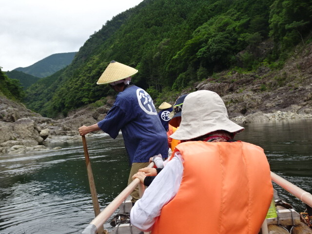 出発です