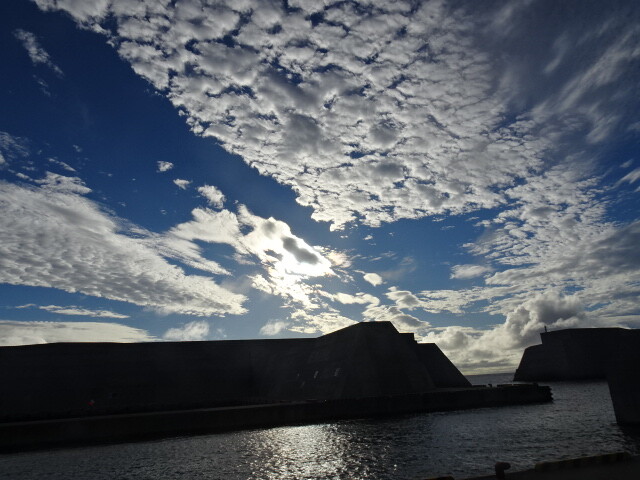 雲が綺麗