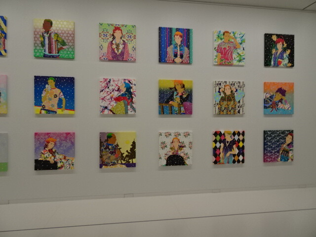 松山智一氏の作品 (1)