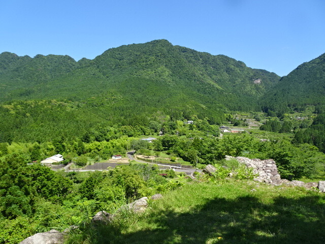 城から見る眺め