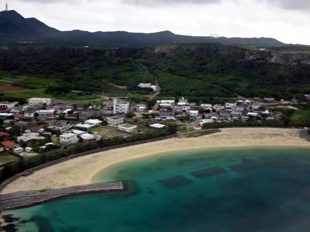 ナンタ浜上空