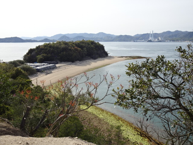 砂浜、点火試験場跡