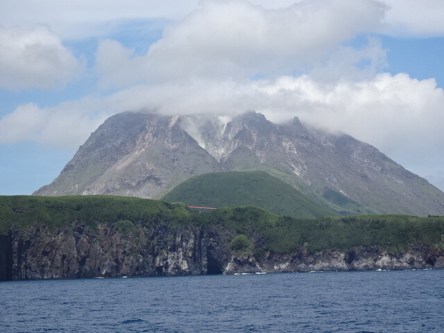 硫黄岳と稲村岳さよなら