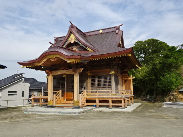 新しく建て替えられた