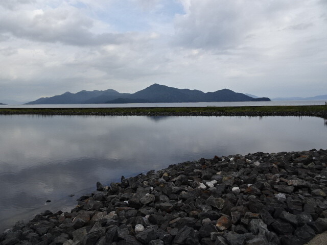 宮島がすぐそこ