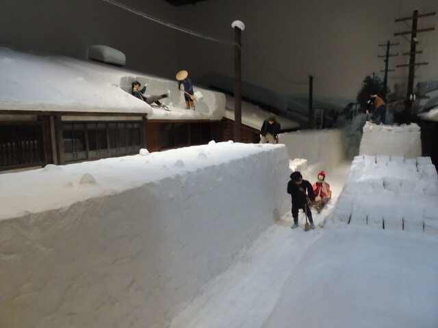 昔の雪下ろし