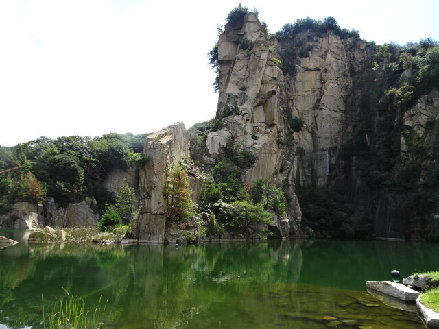 北木島の丁場湖
