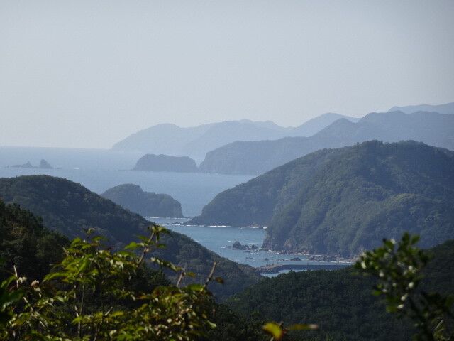 沖見平からの眺め