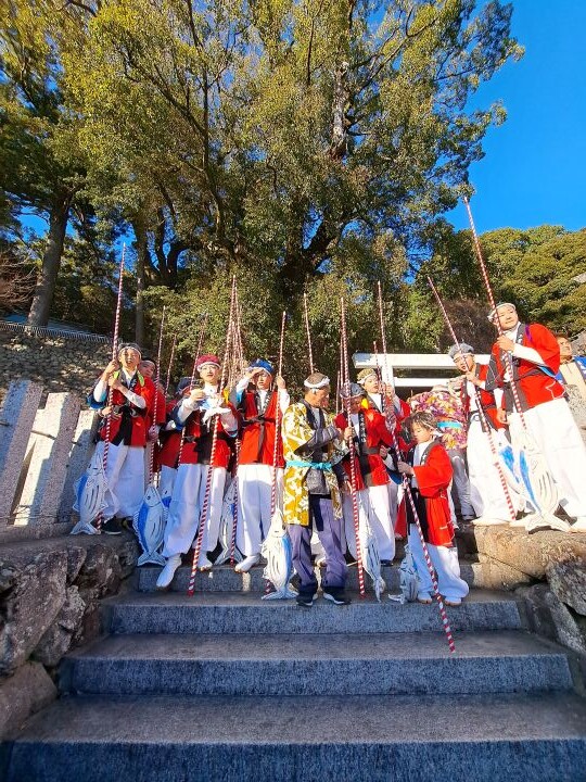 長島神社がゴール (1)
