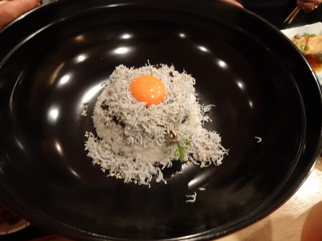 お昼ご飯シラスどん